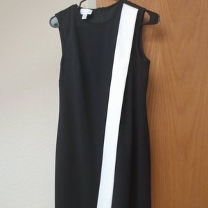 Black and White Donna Morgan Dress